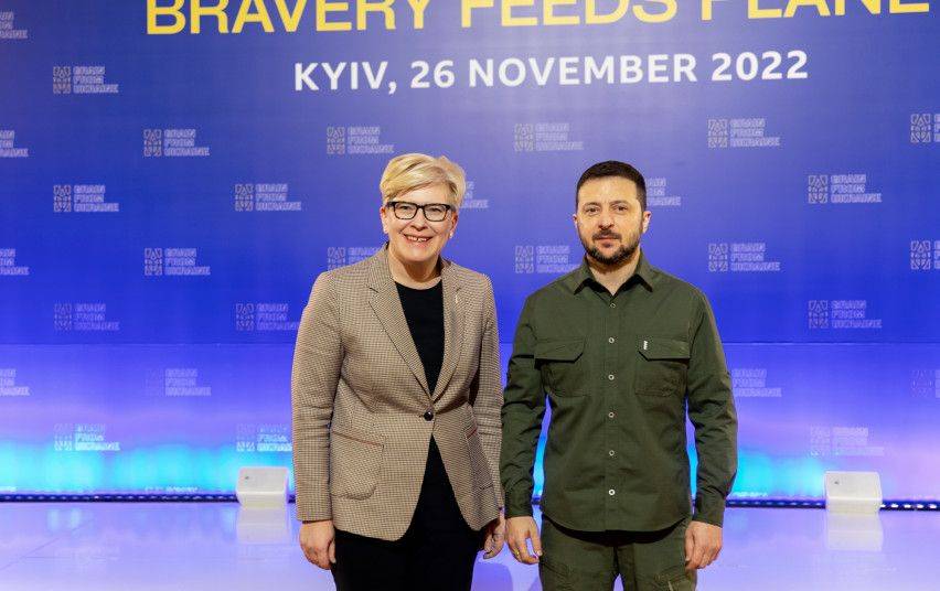 Премьер Литвы отправляет в Украину, встретится с руководством страны