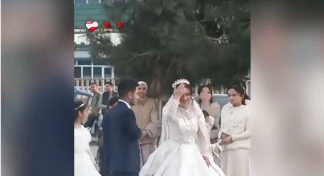 Свадьба в Кыргызстане, благословение - из Таджикистана