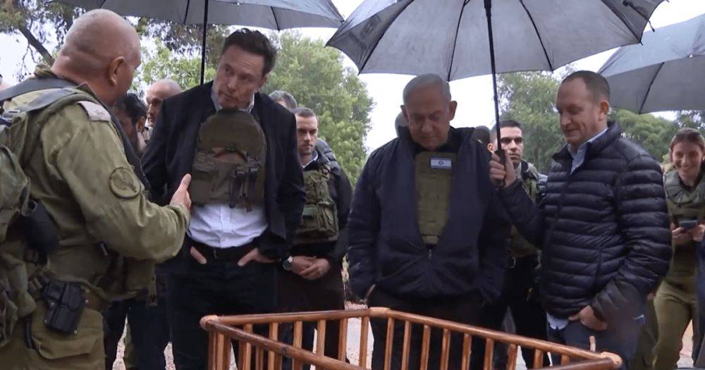 После обвинений в антисемитизме: Илон Маск посетил Израиль (фото, видео)