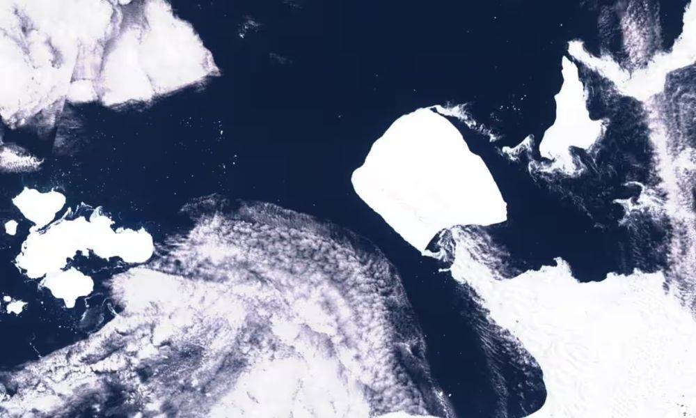 «Самый большой айсберг в истории‎». От Антарктиды отделилась гигантская ледовая гора — в 5 раз больше площади Киева
