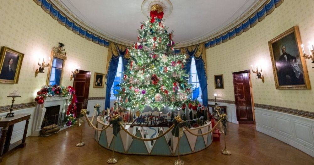 Магия, чудо и Рождество: как Белый дом в Вашингтоне украсили к праздникам