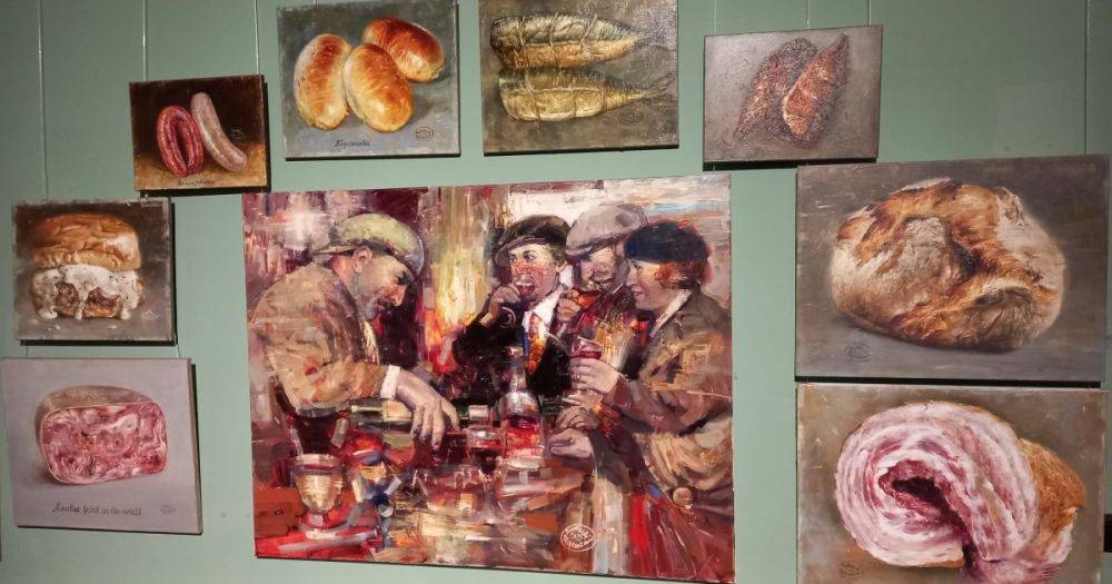 Хочется съесть. В Киеве открылась "вкусная" выставка, где тема еды и напитков объединила войну и мир