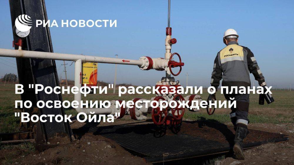 "Роснефть" намерена пробурить 12 тысяч эксплуатационных скважин на "Восток Ойле"