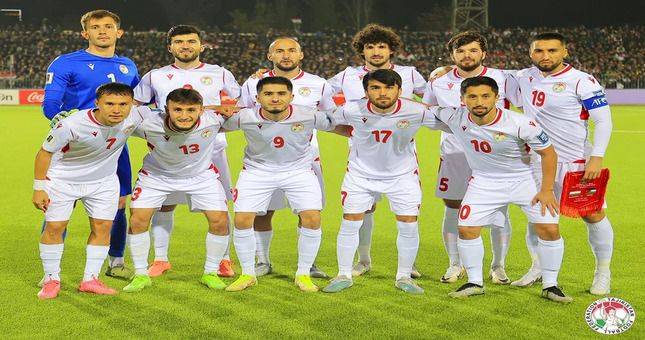 Национальная сборная Таджикистана поднялась на 106-е место в новом рейтинге ФИФА