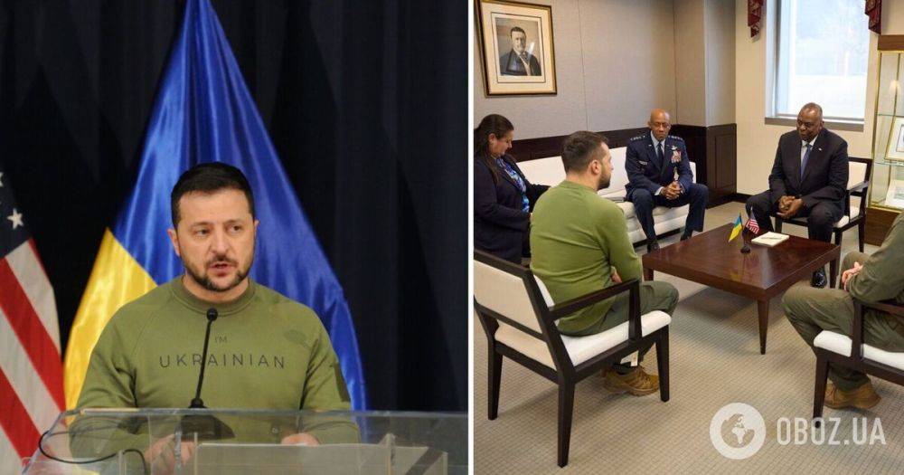 Зеленский в США – Зеленский начал визит в США со встречи с руководством Пентагона – фото