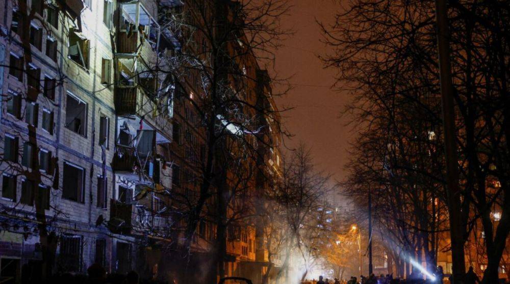 Ракетный удар по Киеву: фото последствий