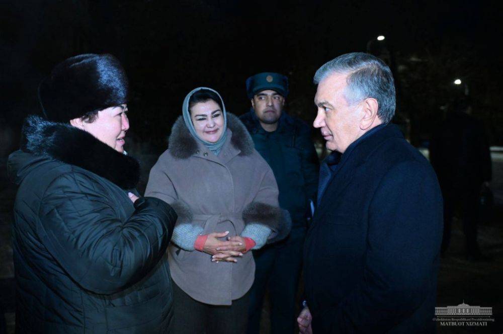 Мирзиёев посетил махалли Ташкента и проверил готовность объектов к зиме