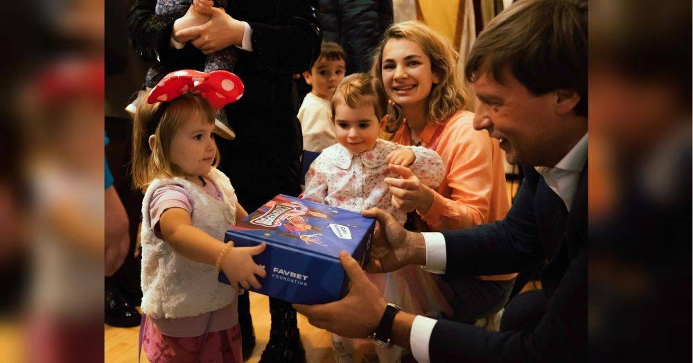 Развлечения, сладости и подарки: Favbet Foundation устроил праздник Николая для украинских детей в Загребе
