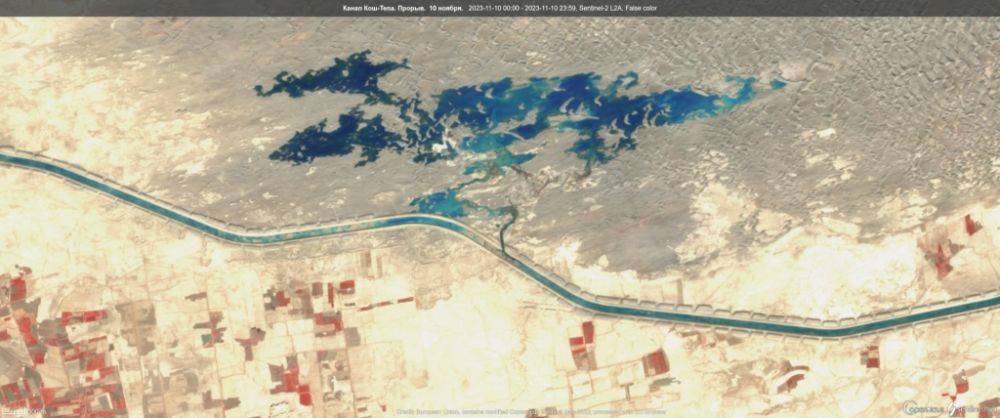 Экологи обнаружили следы серьезной аварии на канале Кош-Тепа в Афганистане. Ее последствия пока не ликвидированы
