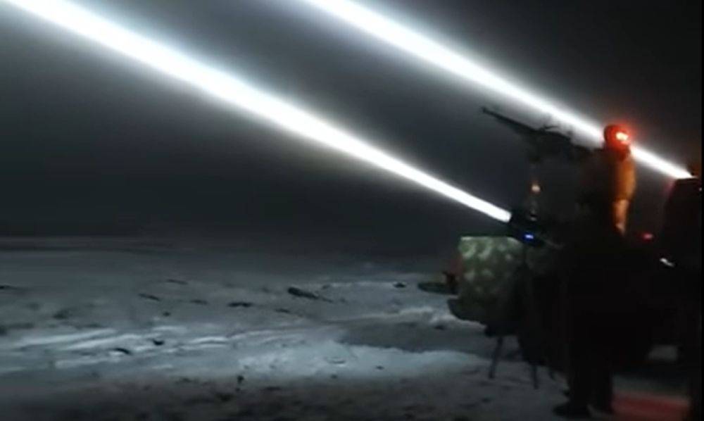 Ночная работа ПВО по шахедам - видео