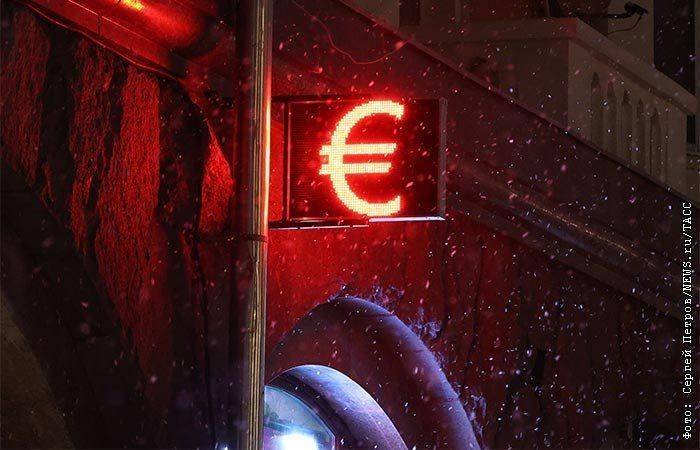Курс евро поднялся выше 101 рубля впервые с 26 октября