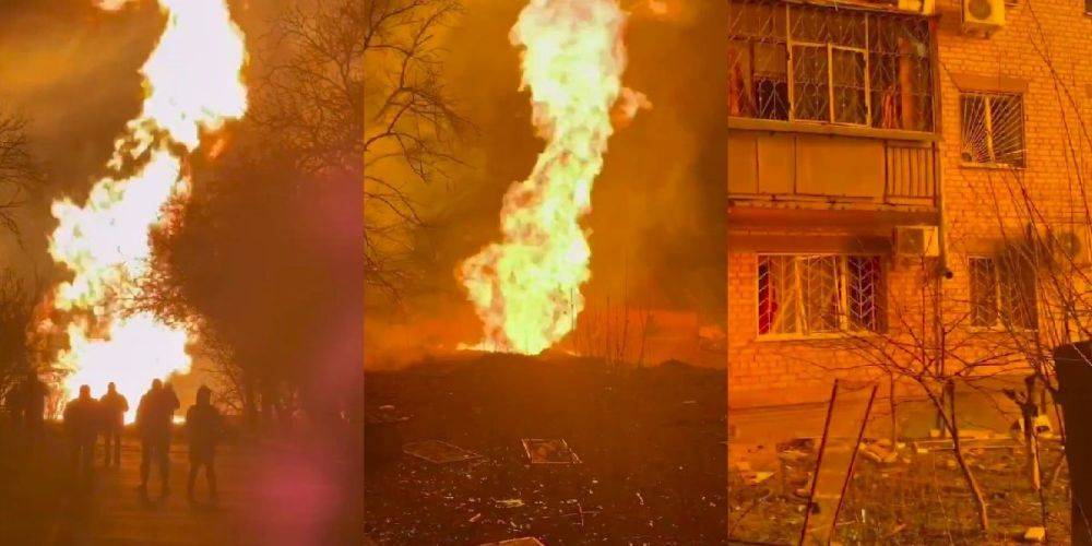 Россияне ударили по критической инфраструктуре Херсона, произошел порыв на газовых сетях — видео