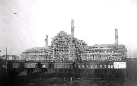 Киев в 1920-х годах – архивные фото строительства железнодорожного вокзала