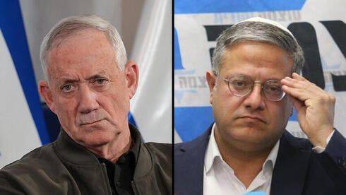 Ганц обвинил Бен-Гвира в подрыве безопасности Израиля