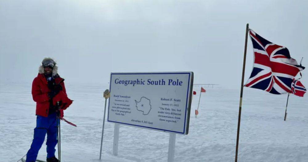 Британка пересекла Антарктиду за 31,5 дня на лыжах, чтобы попасть в Книгу рекордов Гиннеса