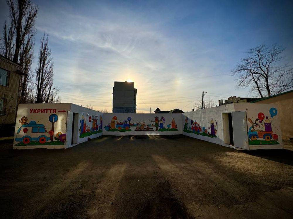 В детском саду Одессы установили модульное укрытие | Новости Одессы