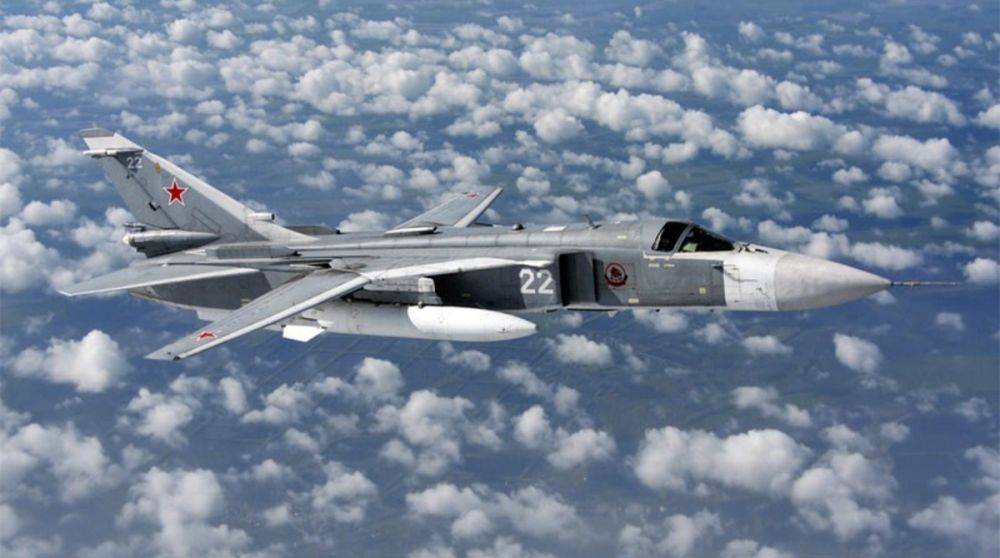 Оккупанты ищут в Черном море экипаж сбитого Су-24М – Воздушные силы