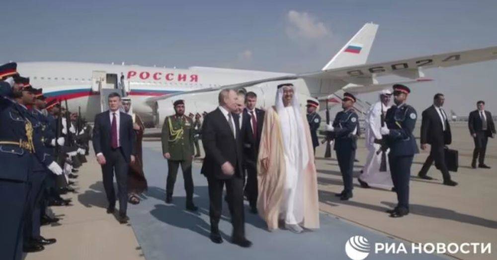 Путин прилетел в ОАЭ в сопровождении российских истребителей (ВИДЕО)