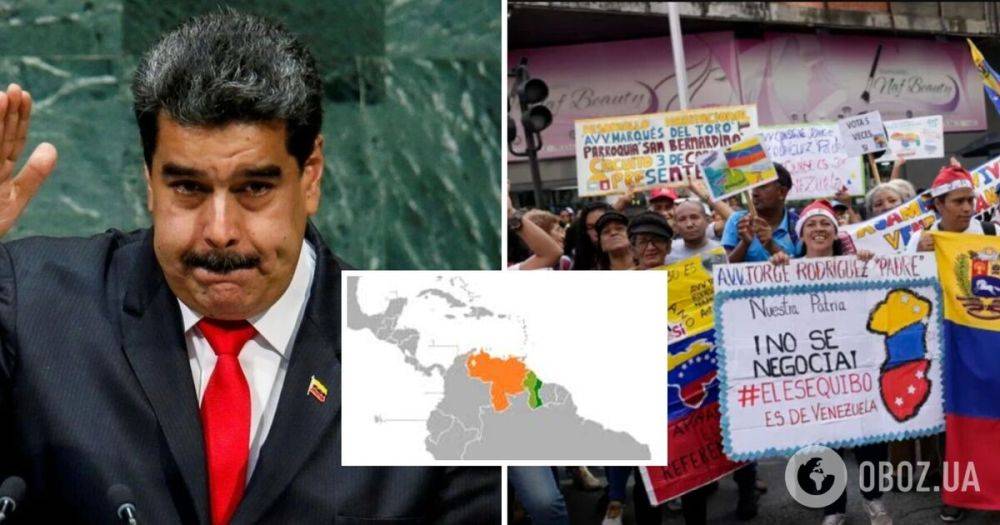 Венесуэла готовится к аннексии части Гайаны – что известно, подробности – референдум и решение Мадуро