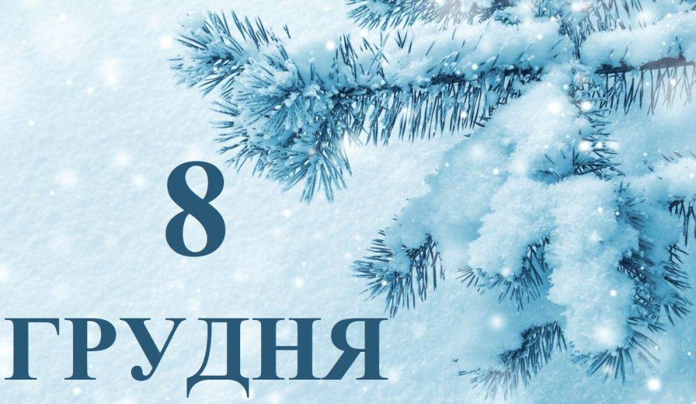 Сегодня 8 декабря: какой праздник и день в истории