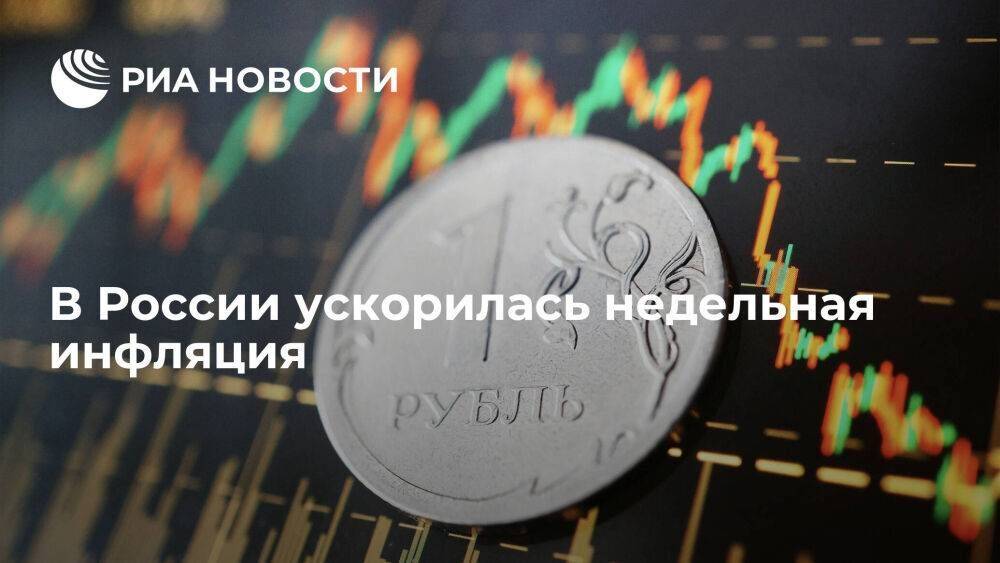 Росстат: инфляция в России с 24 по 30 января ускорилась до 0,21 процента