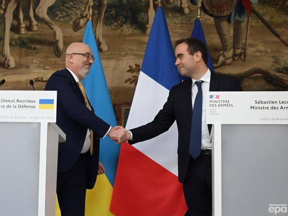 Резников подписал с министром обороны Франции меморандум о поставках Украине радаров GM-200 для ПВО