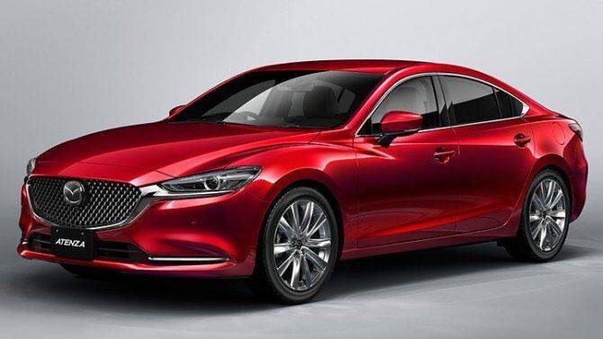 В Россию привезли первую партию седанов Mazda Atenza