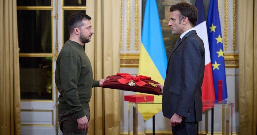 Награда Почетного легиона: Зеленский и Путин стали членами одного элитного ордена, — АР
