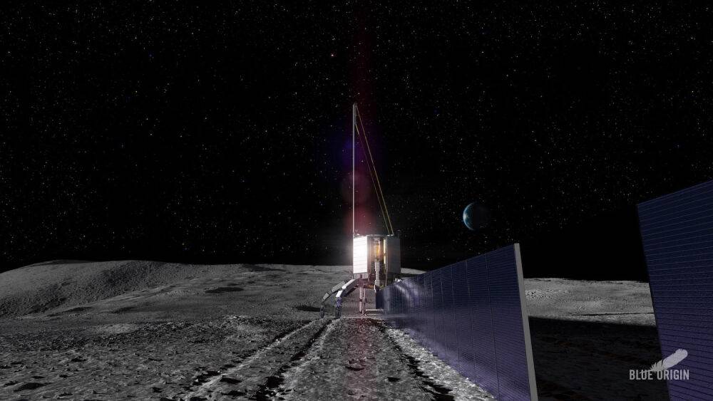 Солнечные батареи из лунного грунта — Blue Origin Джеффа Безоса создала инновационную технологию для межпланетной экспансии человечества