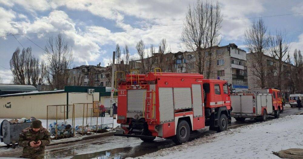 Россияне нанесли удар по Покровску, ранены по меньшей мере двое людей (ФОТО)