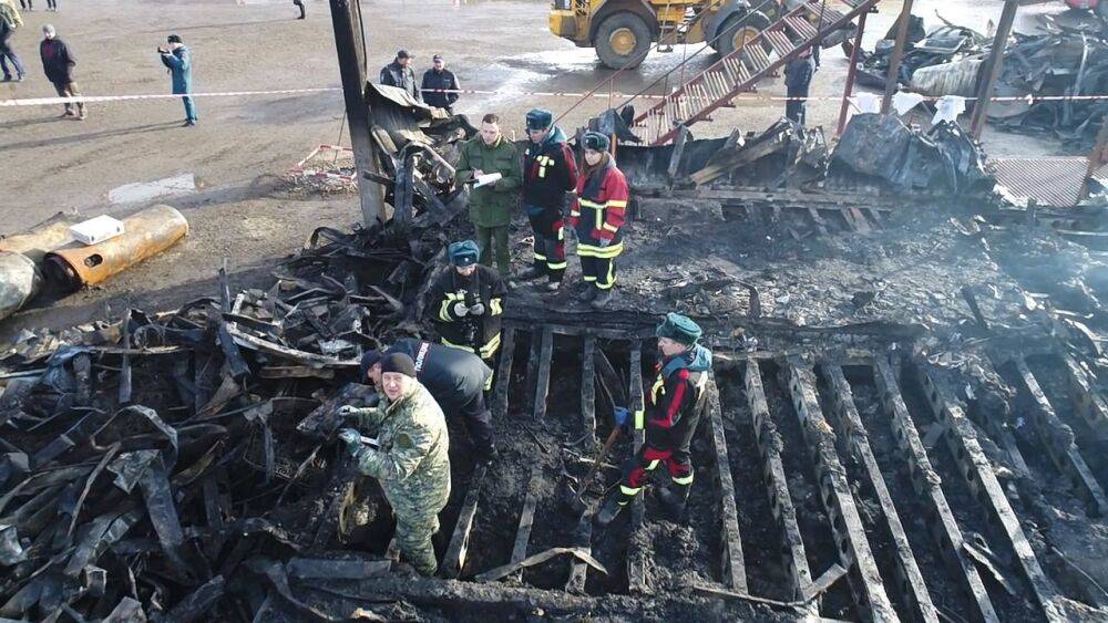 На старшном пожаре в Севастополе погибли рабочие из Тверской области