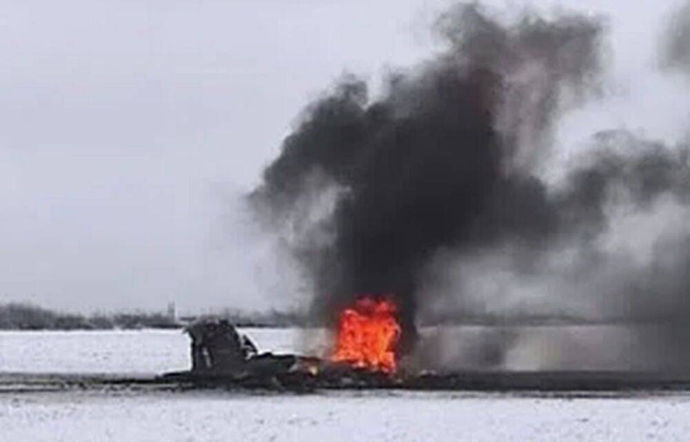 Штурмовик орков ушел штопором в землю: на Белгородщине рухнул военный самолет оккупантов. Фото