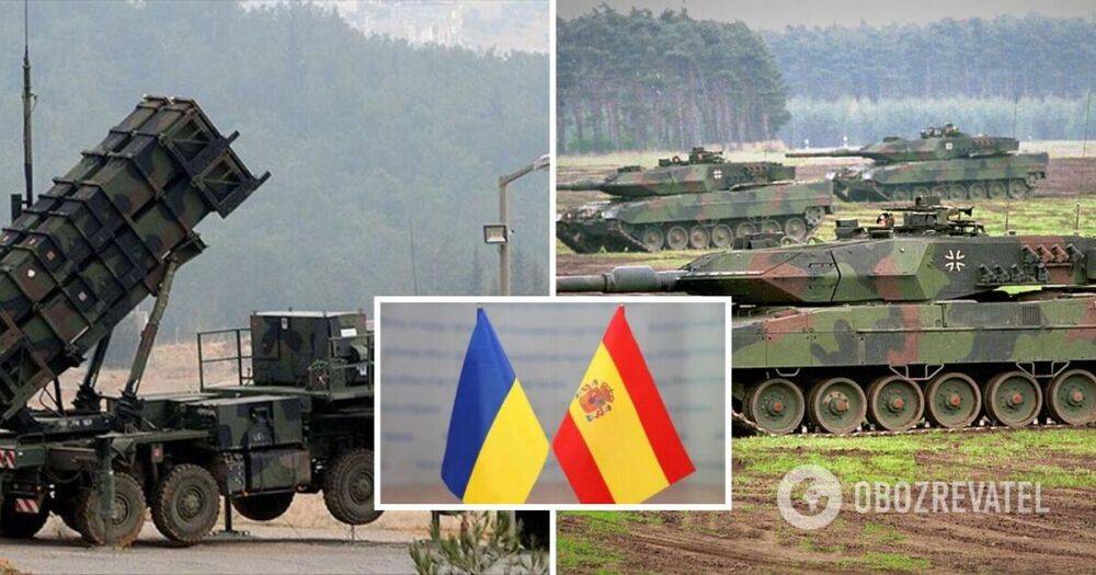 Военная помощь – Испания предоставит Украине танки Leopard, системы ПВО и присоединится к плану fast recovery