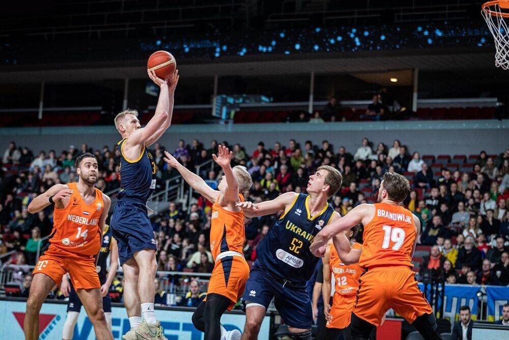 Украина обыграла Нидерланды в последнем матче отбора баскетбольного ЧМ-2023