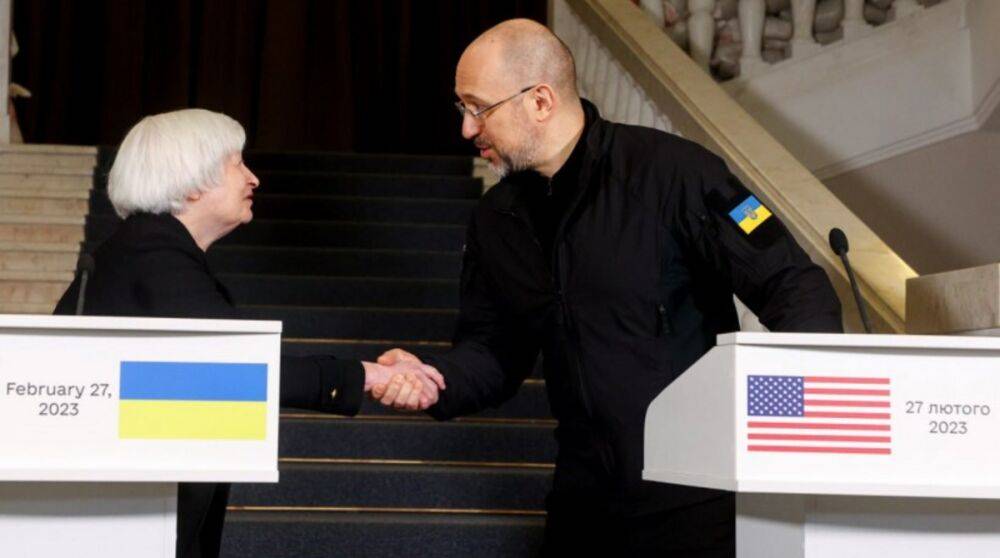 Украина получила первый транш из пакета финансовой помощи от США на 2023 год