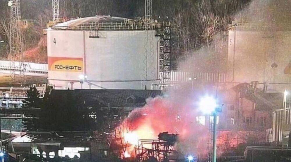В россии ночью произошел взрыв на нефтебазе – фото
