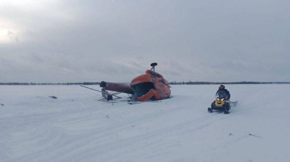 В Мурманской области рф разбился вертолет - на борту находилось 9 человек