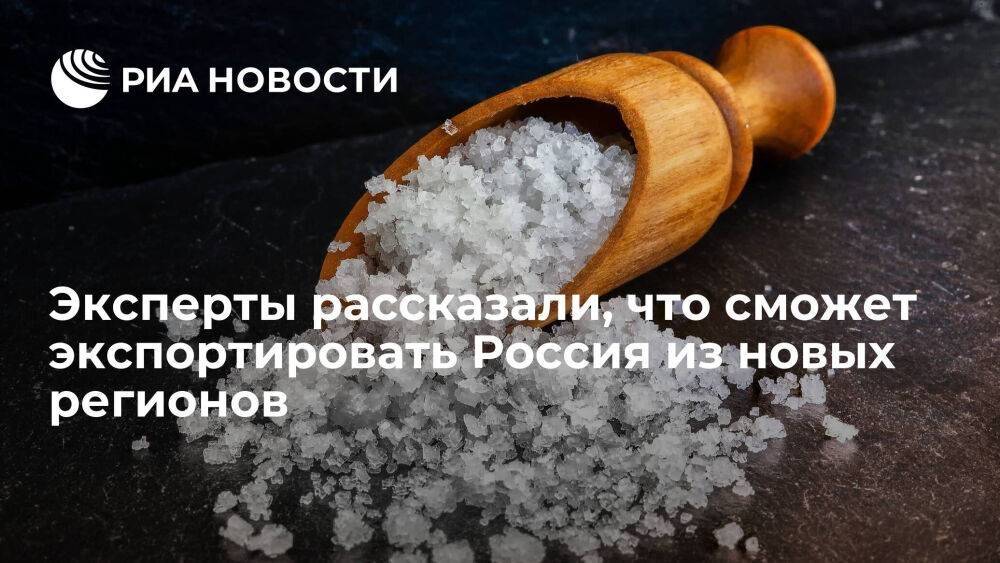 Эксперты: новые регионы помогут России нарастить экспорт соли