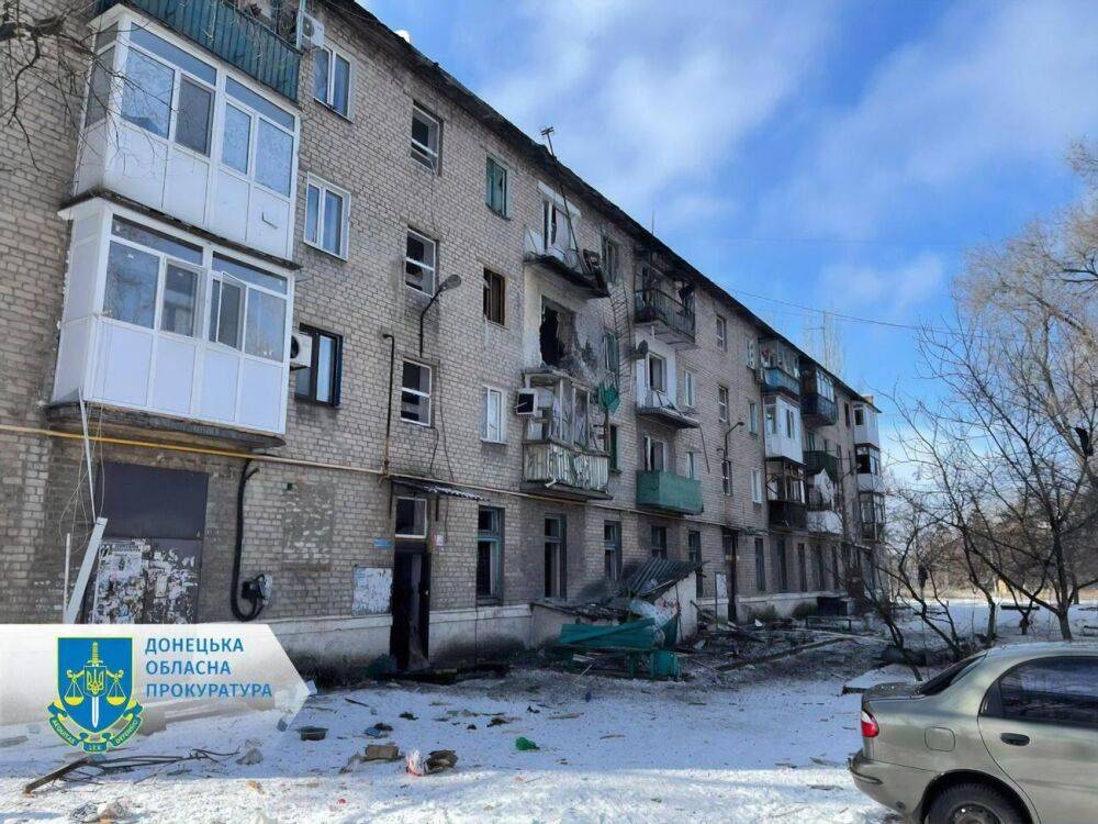 Оккупанты обстреляли Торецк и Кураховку Донецкой области, ранены девять человек – Офис генпрокурора