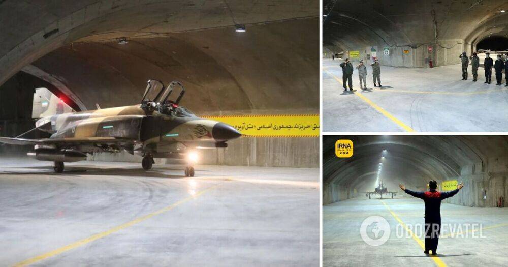 Авиабаза Огаб 44 – в Иране открыли первую подземную базу ВВС – фото и видео