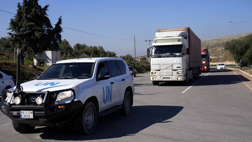 Первый гуманитарный груз ООН прибыл на северо-запад Сирии