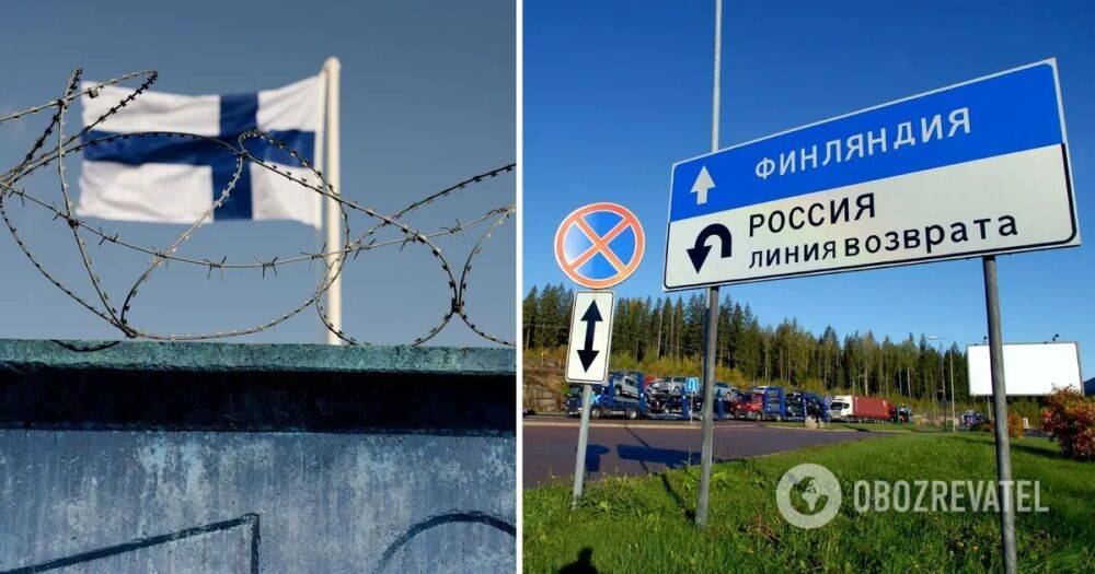 Финляндия строит забор на границе с Россией в районе пешеходного перехода - фото