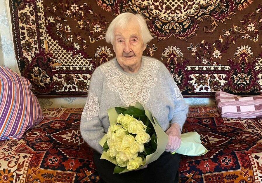 102-летие отмечает сегодня участница Великой Отечественной войны Лидия Гавриловна Челнокова