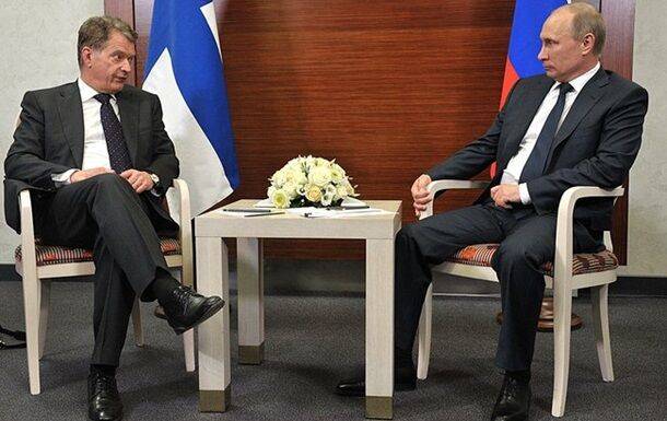 Президент Финляндии отказался разговаривать с Путиным