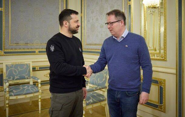 Зеленский встретился с министром обороны Норвегии