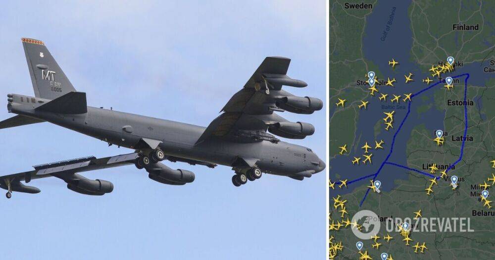 Ядерный бомбардировщик США в сопровождении польских истребителей пролетел вдоль границы России - подробности