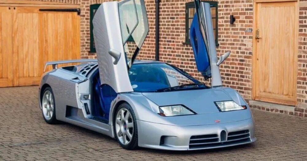 На продажу выставили единственный в своем роде суперкар Bugatti 90-х (фото)