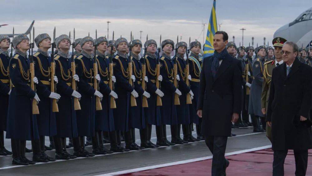 Башар Асад прибыл в Москву на переговоры с Владимиром Путиным