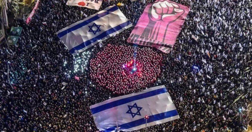 "Байден, помоги!" Почему израильтяне уже два месяца массово выходят на протесты