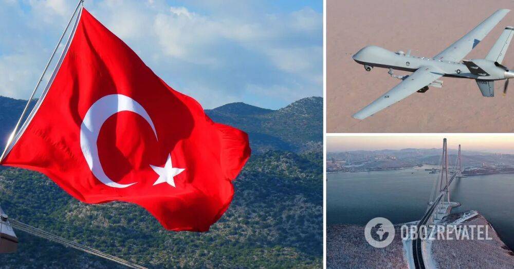Турция может открыть Босфор для США, чтобы те забрали сбитый россиянами дрон MQ-9 Reaper – все подробности